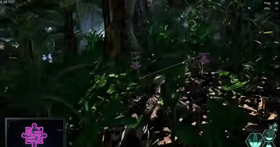 The Isle cheat dinosaur ESP screenshot on PC